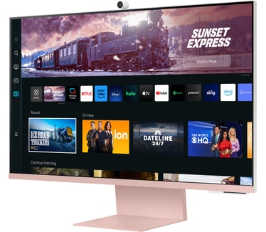 Samsung Smart Monitor M80C 32" Roze