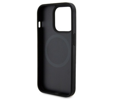 Ferrari Carbon Bottom Back Case - iPhone 15 Pro (6.1") - Zwart Zwart