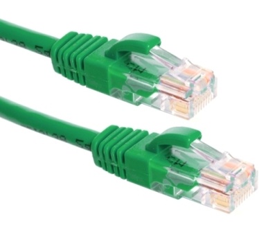 Eeconn Cat.5e U/UTP Patchkabel, AWG24, PVC, Groen, 2m
