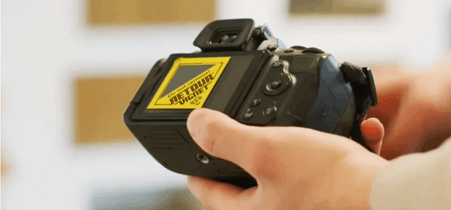 Retourvignet camera