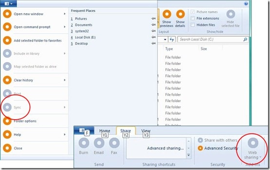 Windows 8 Explorer