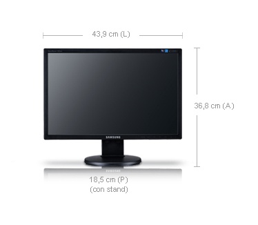 Samsung Syncmaster 943NW Zilver