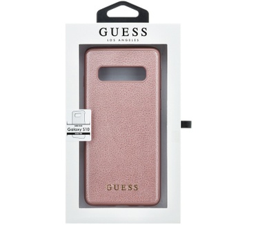 Guess IriDescent Hard Case voor Samsung Galaxy S10 - Roségoud  Rosé Goud