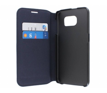 BMW Originele M-Sport Classic Collection Bookcase hoesje voor de Samsung Galaxy S6 - Donkerblauw  Blauw