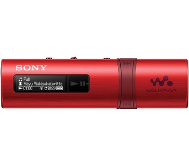 Sony NWZ-B183 (Rood) 4GB Rood