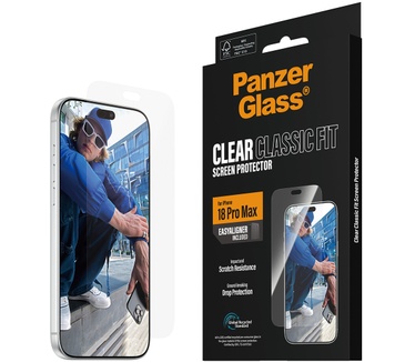 PanzerGlass PanzerGlass® Screen Protector iPhone 18 Pro Max | Classic fit w. EasyAligner