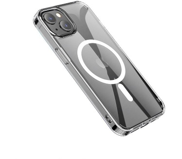 eStuff Magnetic Hybrid Clear Case for iPhone 13 Mini (iPhone 13 Mini) Transparant