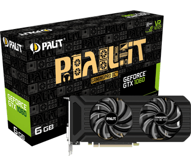 Palit GeForce GTX 1060 GamingPro OC+