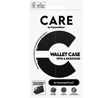 PanzerGlass CARE by PanzerGlass® Feature Wallet Case w. Kickstand Samsung Galaxy XCover7 5G