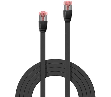 Lindy RJ45 Cat.6 U/FTP 1m Zwart