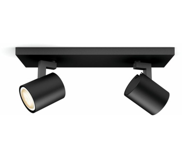 Philips Hue Runner Spotlamp Zwart 2-lichts met Bluetooth