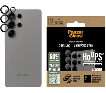 PanzerGlass Hoops Lens Protector Black
