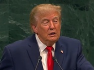 Trump bij VN-speech
