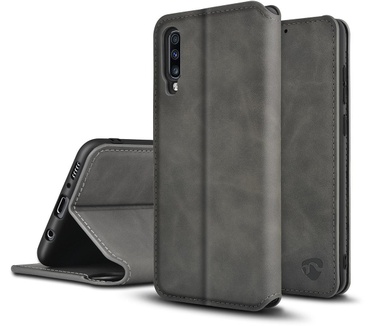 Nedis N SSW10022BK - Soft Wallet Book für Samsung Galaxy A70| Transparent
