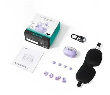 Joyroom True Wireless JR-TS3 oordopjes (paars)