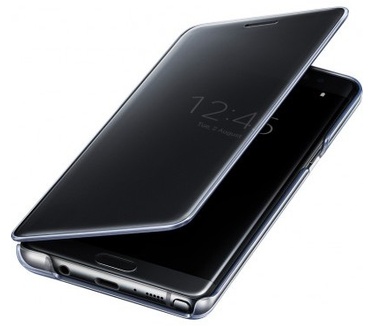 Samsung Galaxy Note 7 Clear View Cover - EF-ZN930CB - Black