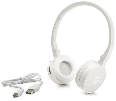 HP H7000 White Bluetooth Wireless Headset