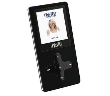 Sweex Black Pearl MP3 Player 1GB Zwart
