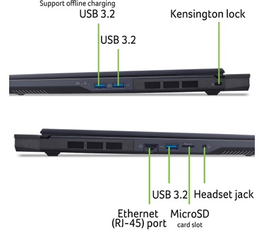 Acer Gaming notebook Helios Neo 16 AI PHN16-I71 PHN16-I71-956X