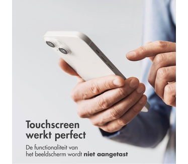 Accezz glas screenprotector met anti-dust applicator