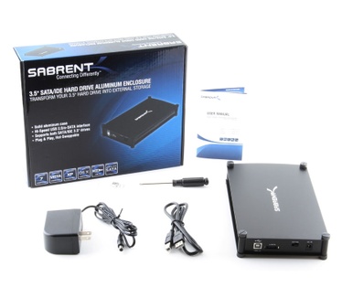 Sabrent  ECS-STU35K 3.5" HDD Behuizing
