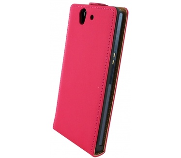 Mobiparts Mobiparts Premium Flip Case Sony Xperia Z Pink