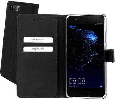 Mobiparts Premium Wallet TPU Case Huawei P10 Black