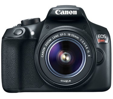 Canon EOS Rebel T6 + EF-S 18-55mm f/3.5-5.6 IS II + EF 75-300mm f/4-5.6 III USM Zwart