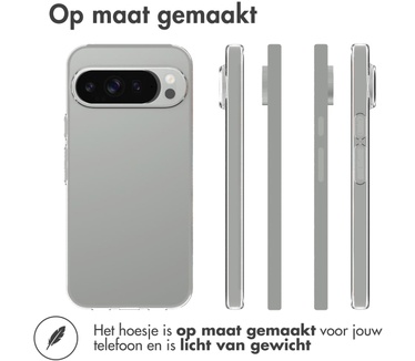Accezz Clear Backcover Google Pixel 10 Pro XL - Transparant