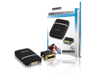Konig USB 2.0 - VGA/DVI