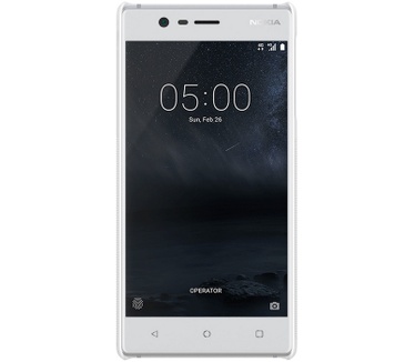 Nillkin Frosted Shield Hard Case voor Nokia 3 - Wit Wit