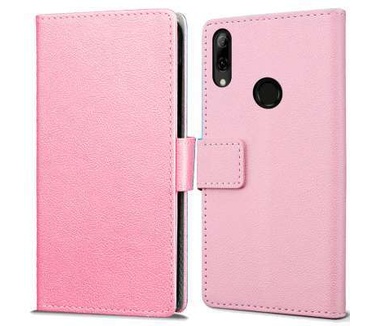 qMust Huawei P Smart Z Wallet Hoesje Roze