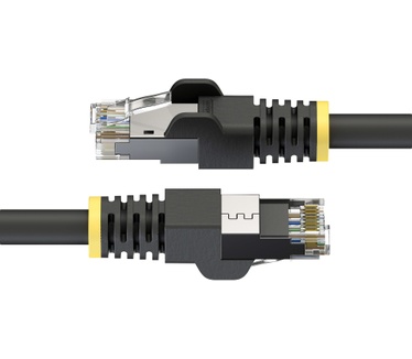 Startech.com 3m Cat6A Outdoor Netwerkkabel, Zwart, Snagless RJ45, S/FTP, 23AWG Pure Koperdraad, Shielded Outdoor Patchkabel