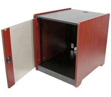 Startech.com 12U rack serverkast 20.6 inch diep houten afwerking zwenkwielen plat verpakt