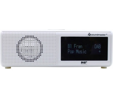 Soundmaster UR8350WE DAB+, FM wekker radio met USB