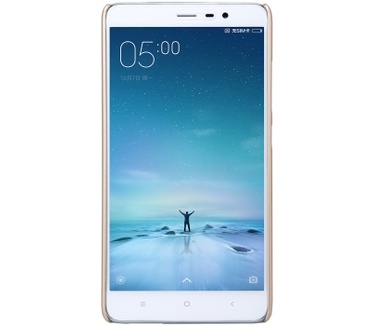 Nillkin Frosted Shield Hard Case voor Xiaomi Redmi Note 3 - Goud Goud