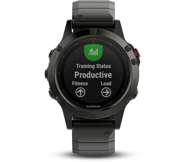 Garmin Fenix 5 (47mm, sapphire glas) Grijs (Grijs)