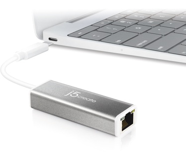 j5create JCE133G-N USB-C™ naar Gigabit Ethernet Adapter
