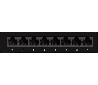 D-Link 8-Port Gigabit Easy Desktop Switch (GO-SW-8GE)
