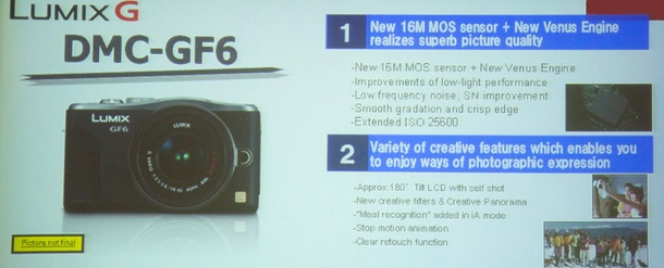 Panasonic Lumix GF6 sensor slide 610px Panasonic Lumix GF6 sensor slide 610px