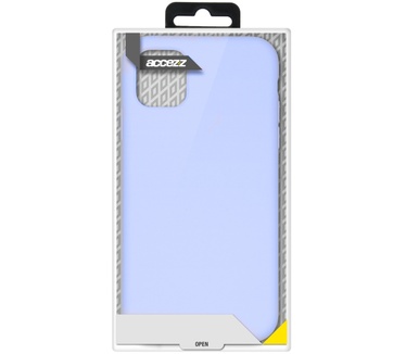 Accezz Liquid Silicone Backcover Samsung Galaxy A72 - Paars