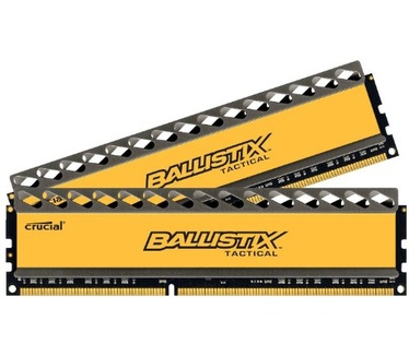 Crucial Ballistix Tactical Crucial BLT2CP8G3D1608DT1TX0CEU, 16GB Kit (8GBx2) DDR3 1600 MT/s (PC3-12800) CL8 @1.5V Ballistix Tactical UDIMM 240pin
