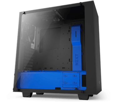 NZXT S340 Elite Zwart/Blauw