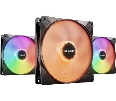 be quiet! Light Wings LX 140mm PWM high-speed, Triple Pack, Zwart, 140mm