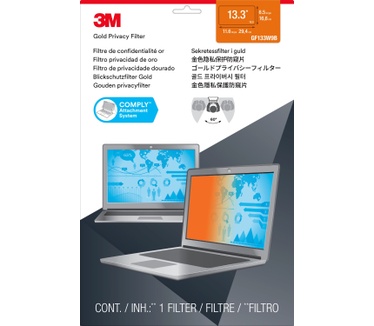 3M Gold Privacyfilter voor breedbeeldlaptop 13,3"