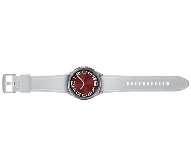 Samsung Galaxy Watch6 Classic, 43mm, Bluetooth + 4G, Zilver (Grijs)