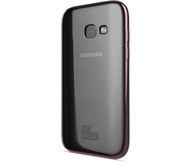 BeHello Samsung Galaxy A3 2017 Chrome edge pink