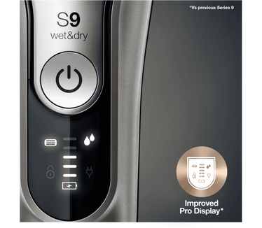 Braun Series 9 9365cc Nieuwste Generatie Elektrisch Scheerapparaat, Clean&Charge-station, Grafiet