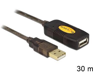 Delock 30m, USB2.0 - USB2.0