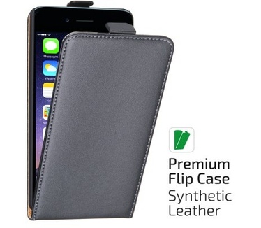 qMust Elegant flip case Apple iPhone 7 Plus - Black